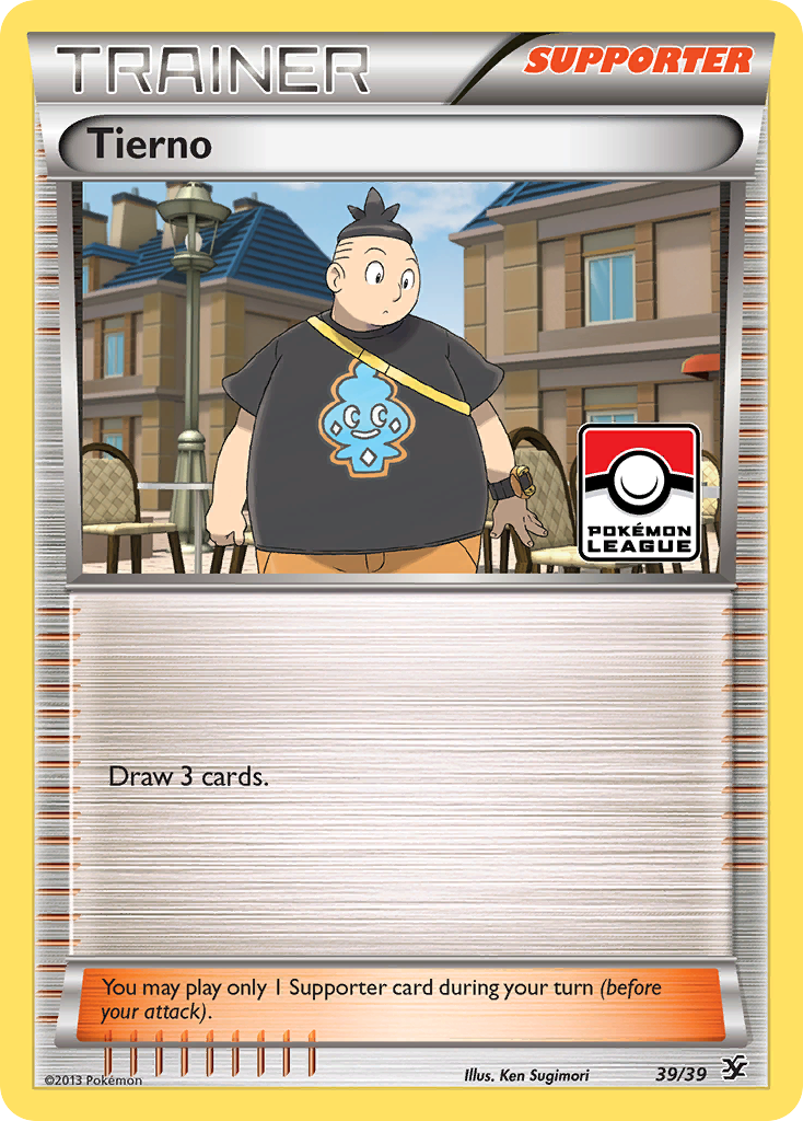 Tierno (39/39) [XY: Kalos Starter Set] | Game Haven TX