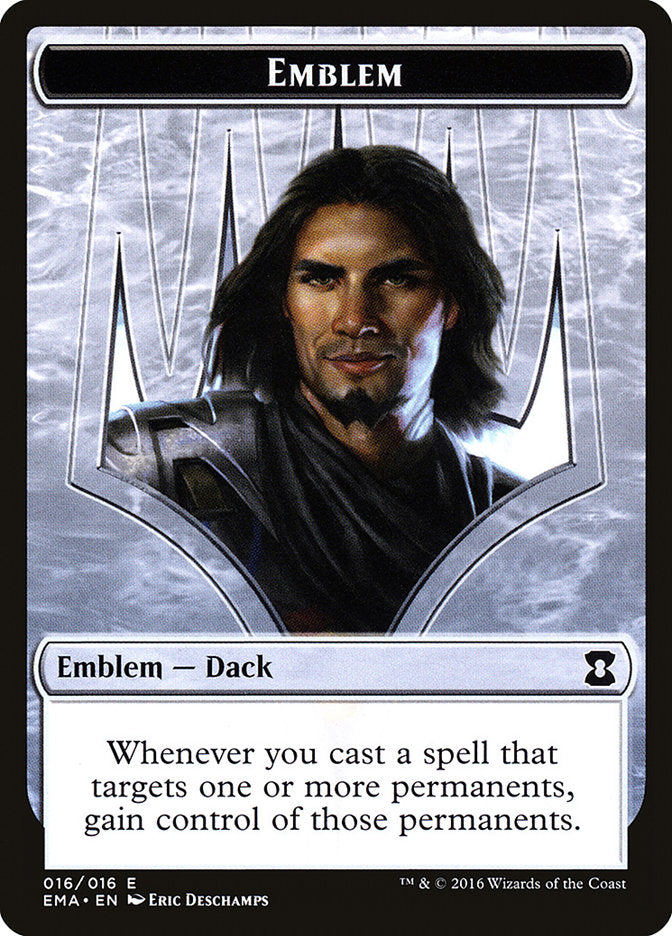 Dack Fayden Emblem [Eternal Masters Tokens] | Game Haven TX