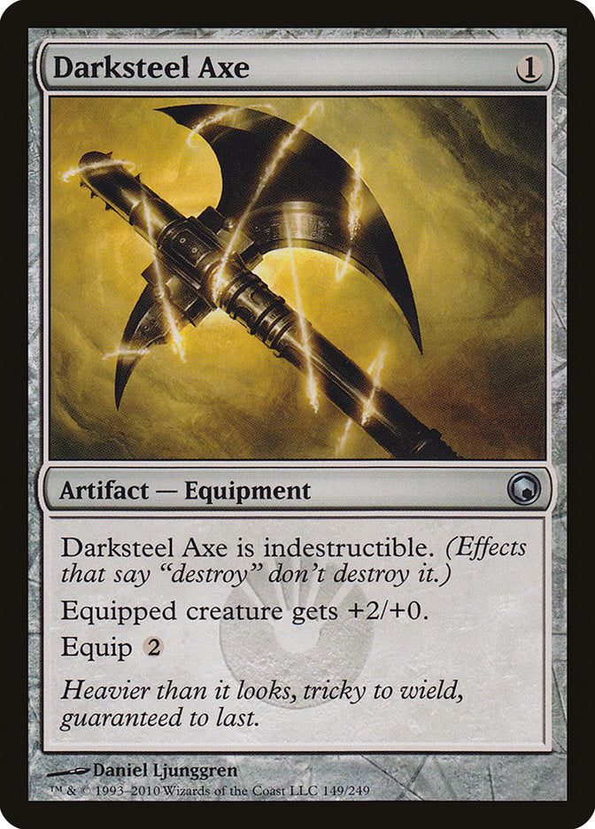 Darksteel Axe [Scars of Mirrodin] | Game Haven TX
