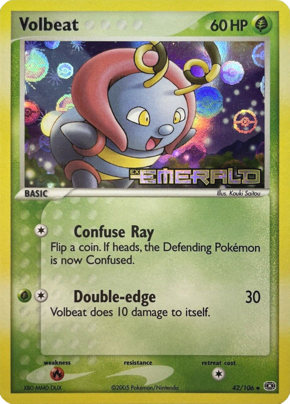 Volbeat (42/106) (Stamped) [EX: Emerald] | Game Haven TX