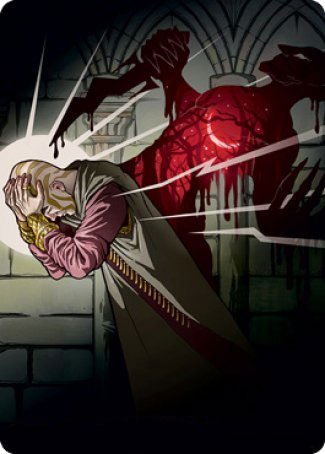 Agonizing Remorse Art Card [Strixhaven: School of Mages Art Series] | Game Haven TX