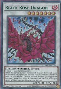 Black Rose Dragon (Green) [LDS2-EN110] Ultra Rare | Game Haven TX