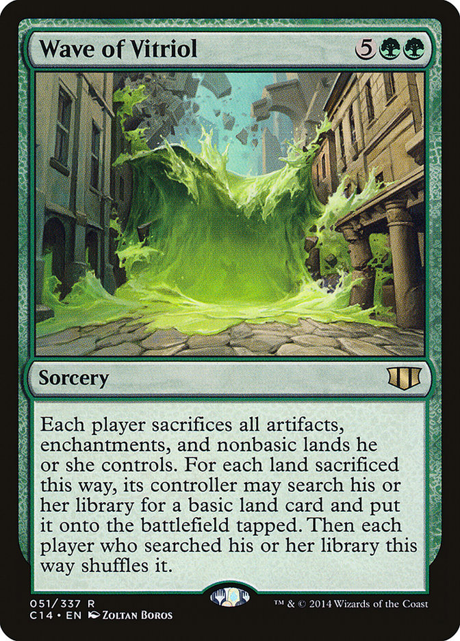 Wave of Vitriol [Commander 2014] | Game Haven TX
