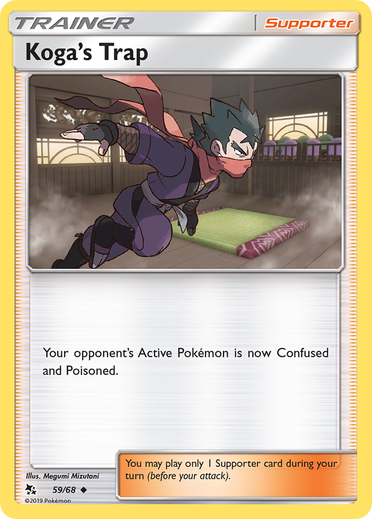 Koga's Trap (59/68) [Sun & Moon: Hidden Fates] | Game Haven TX