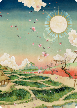 Plains 1 Art Card [Kamigawa: Neon Dynasty Art Series] | Game Haven TX