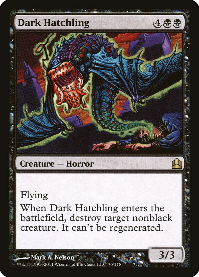 Dark Hatchling [Commander 2011] | Game Haven TX