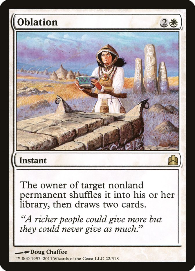 Oblation [Commander 2011] | Game Haven TX