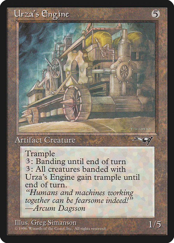 Urza's Engine [Alliances] | Game Haven TX