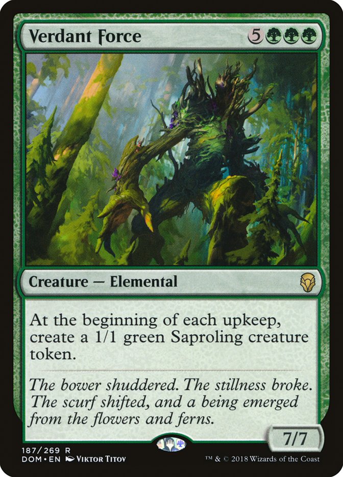 Verdant Force [Dominaria] | Game Haven TX