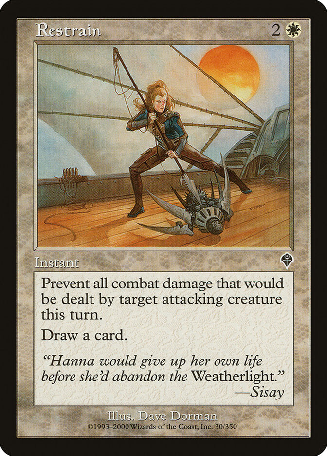 Restrain [Invasion] | Game Haven TX