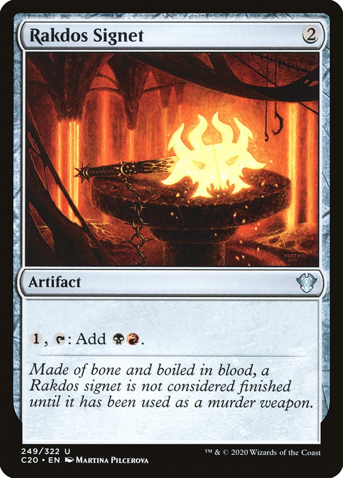 Rakdos Signet [Commander 2020] | Game Haven TX