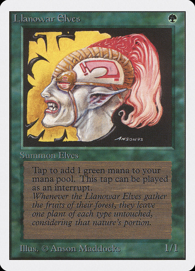 Llanowar Elves [Unlimited Edition] | Game Haven TX