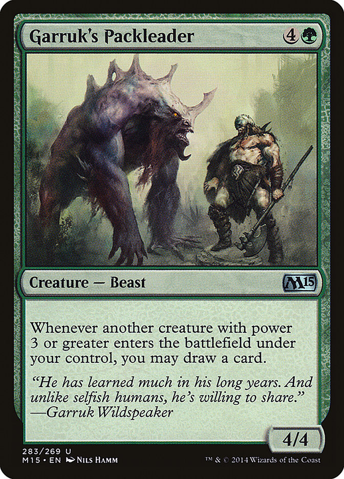 Garruk's Packleader [Magic 2015] | Game Haven TX