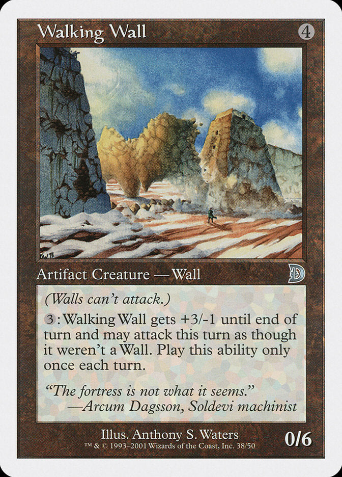 Walking Wall [Deckmasters] | Game Haven TX