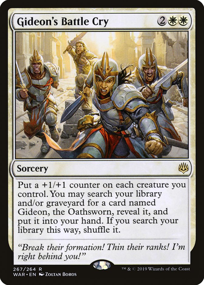 Gideon's Battle Cry [War of the Spark] | Game Haven TX