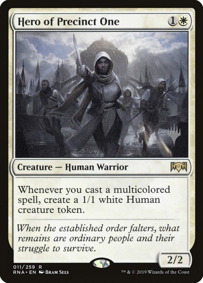 Hero of Precinct One [Ravnica Allegiance Promos] | Game Haven TX
