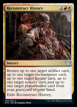 Reconstruct History [Strixhaven: School of Mages] | Game Haven TX