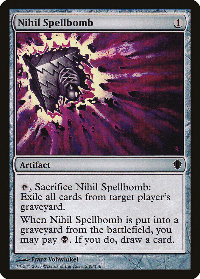 Nihil Spellbomb [Commander 2013] | Game Haven TX