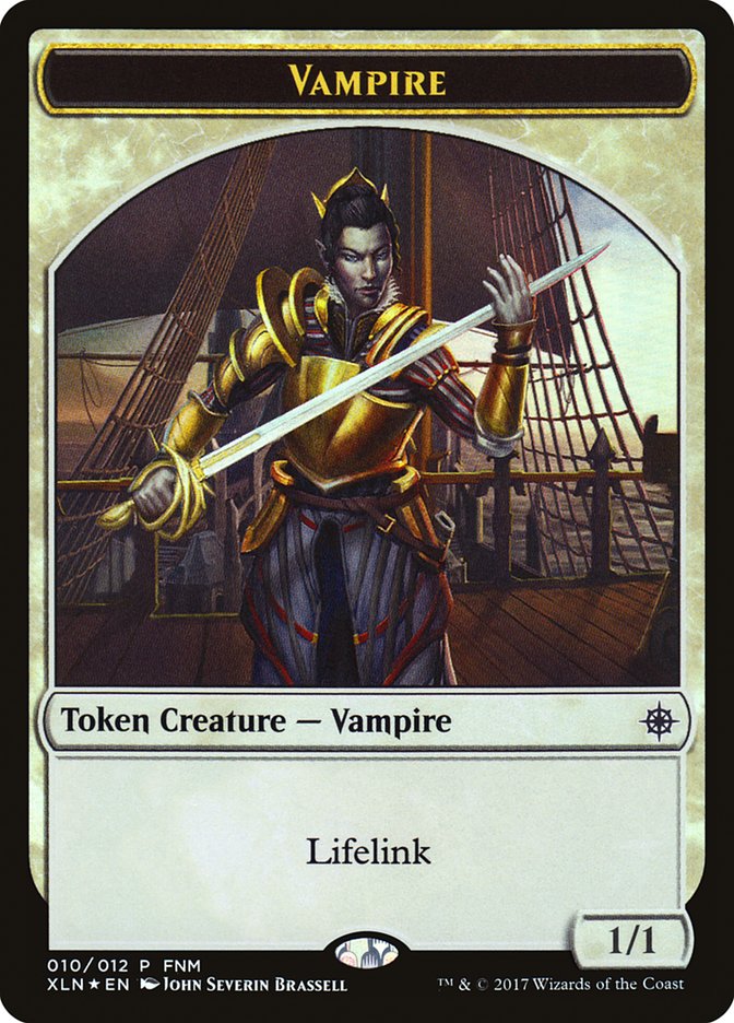 Vampire // Treasure (010) Token [Friday Night Magic 2017] | Game Haven TX