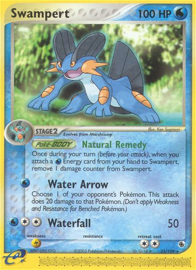 Swampert (23/109) [EX: Ruby & Sapphire] | Game Haven TX