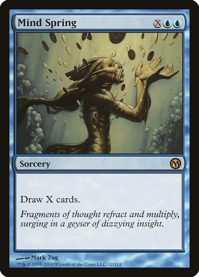 Mind Spring [Duels of the Planeswalkers] | Game Haven TX