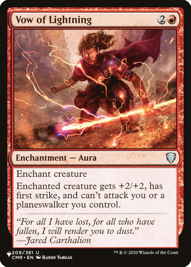 Vow of Lightning [The List] | Game Haven TX