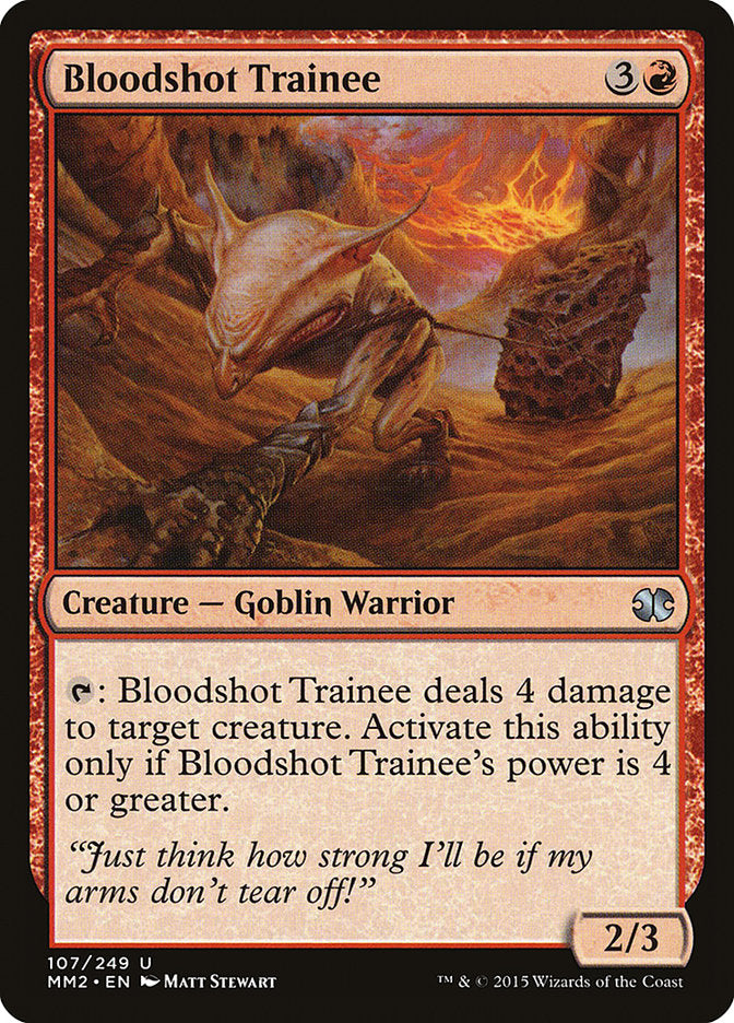 Bloodshot Trainee [Modern Masters 2015] | Game Haven TX