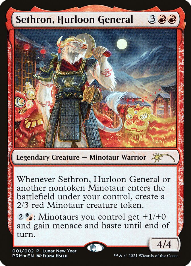 Sethron, Hurloon General [Year of the Ox 2021] | Game Haven TX