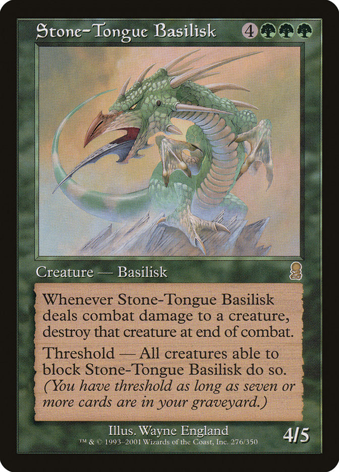 Stone-Tongue Basilisk [Odyssey] | Game Haven TX