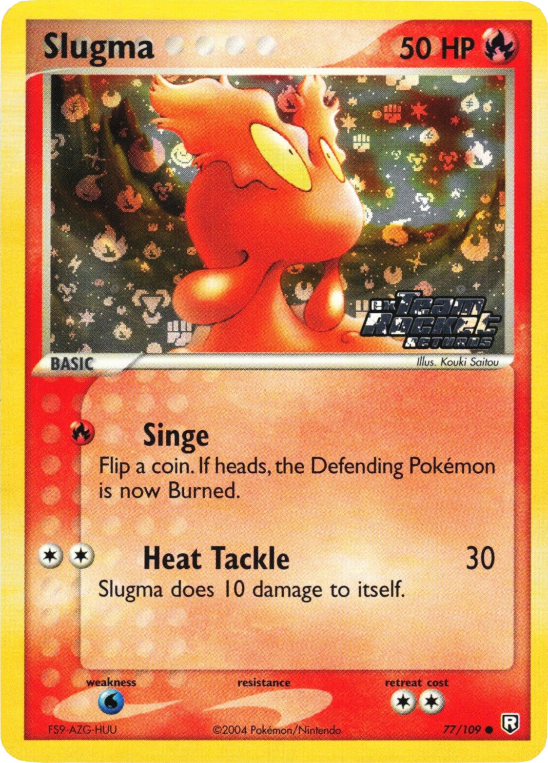 Slugma (77/109) (Stamped) [EX: Team Rocket Returns] | Game Haven TX