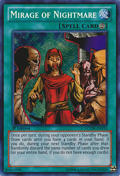 Mirage of Nightmare [LCYW-EN155] Secret Rare | Game Haven TX
