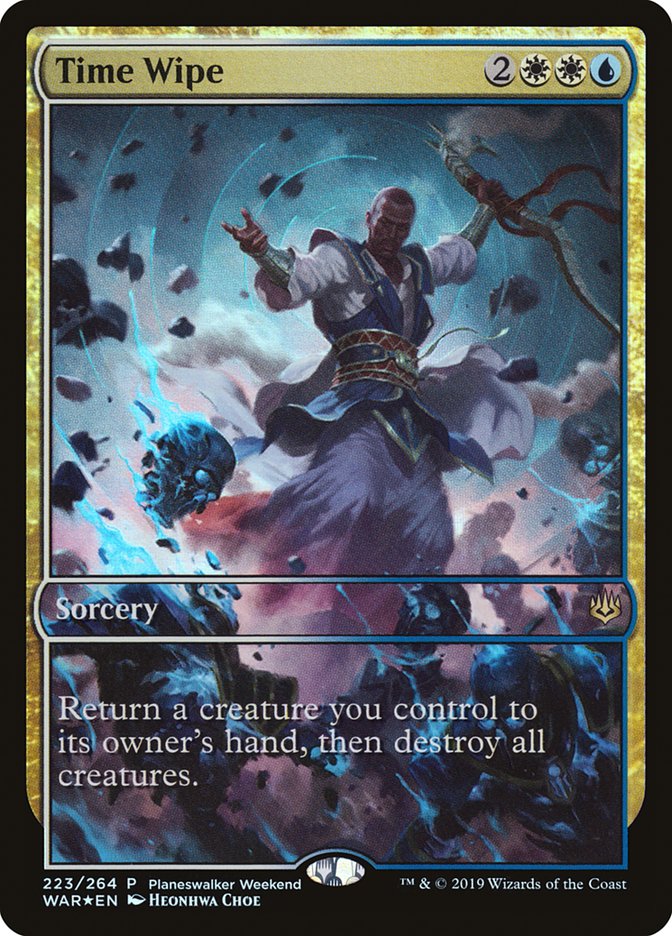 Time Wipe [War of the Spark Promos] | Game Haven TX