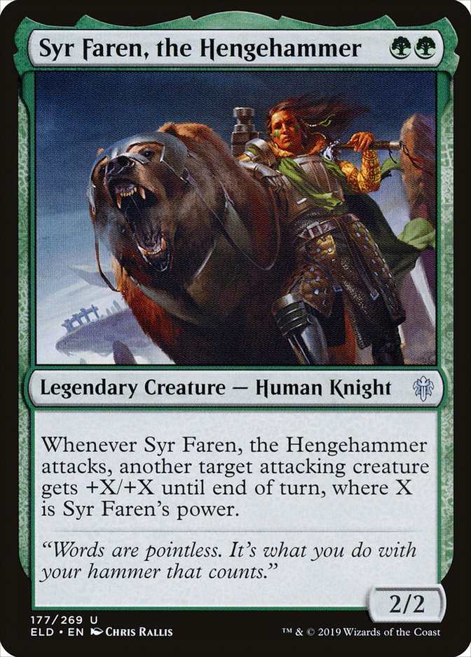 Syr Faren, the Hengehammer [Throne of Eldraine] | Game Haven TX