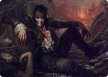 Arrogant Outlaw Art Card [Innistrad: Midnight Hunt Art Series] | Game Haven TX