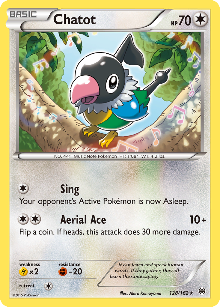 Chatot (128/162) [XY: BREAKthrough] | Game Haven TX