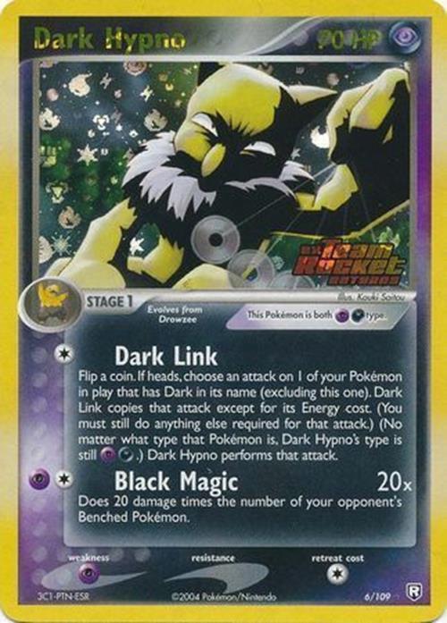 Dark Hypno (6/109) (Stamped) [EX: Team Rocket Returns] | Game Haven TX