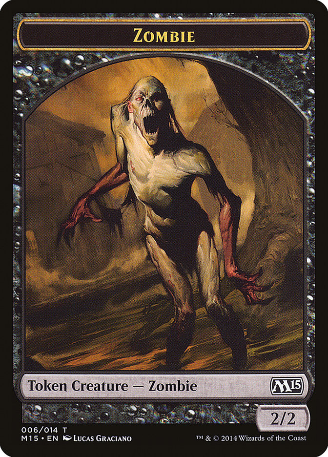 Zombie [Magic 2015 Tokens] | Game Haven TX