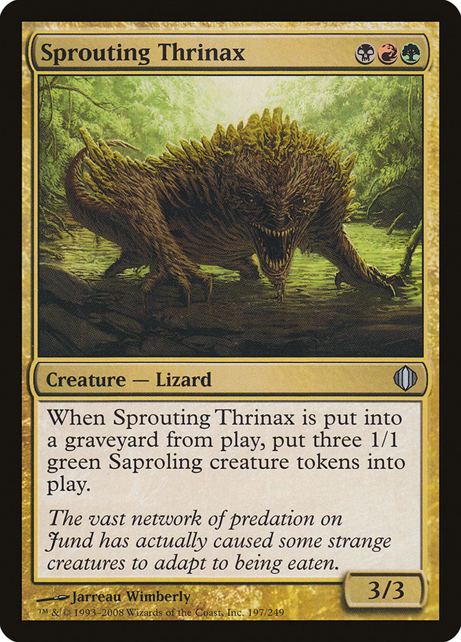 Sprouting Thrinax [Shards of Alara] | Game Haven TX