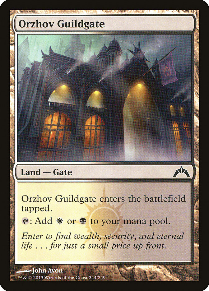 Orzhov Guildgate [Gatecrash] | Game Haven TX