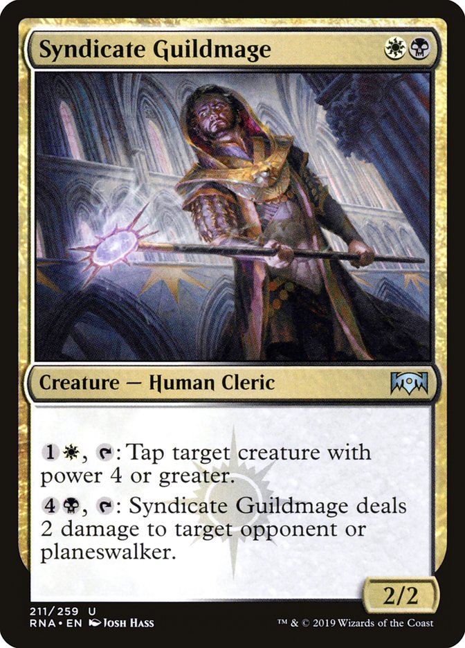 Syndicate Guildmage [Ravnica Allegiance] | Game Haven TX