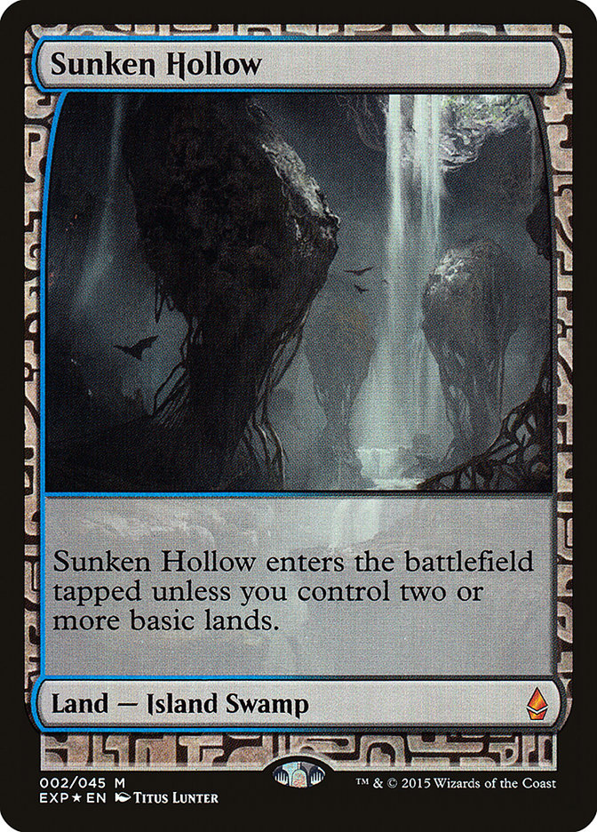 Sunken Hollow [Zendikar Expeditions] | Game Haven TX