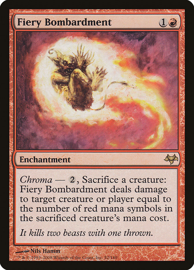 Fiery Bombardment [Eventide] | Game Haven TX