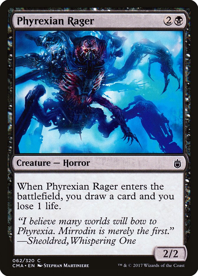Phyrexian Rager [Commander Anthology] | Game Haven TX
