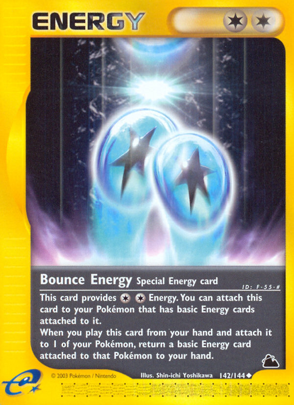 Bounce Energy (142/144) [Skyridge] | Game Haven TX