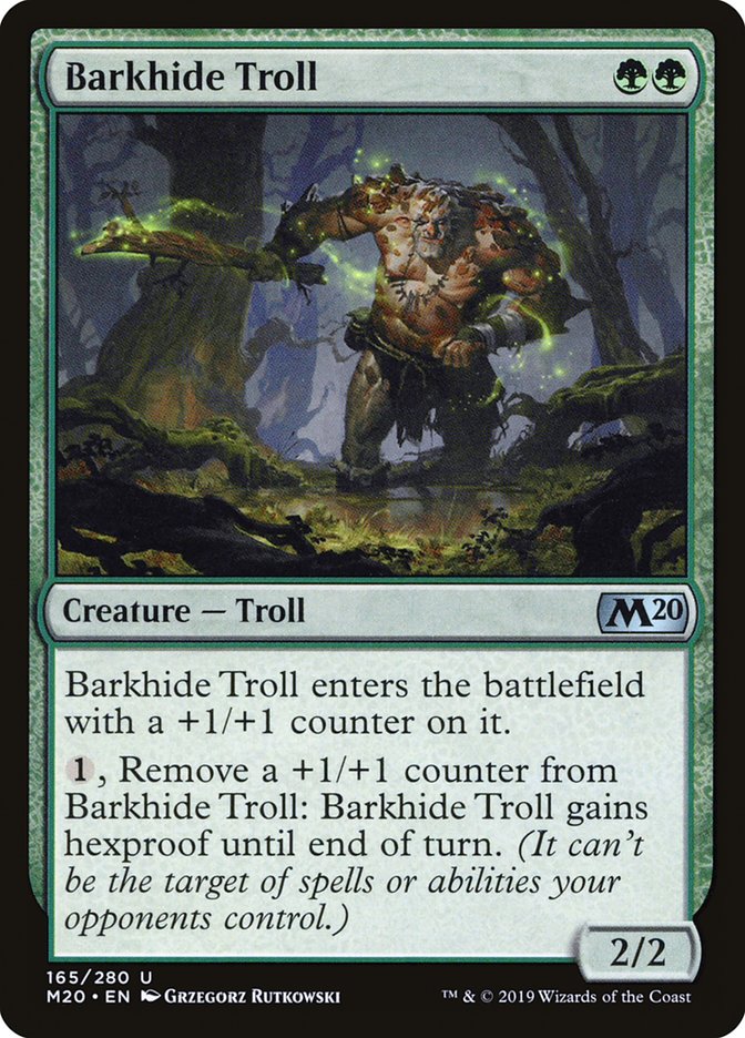 Barkhide Troll [Core Set 2020] | Game Haven TX