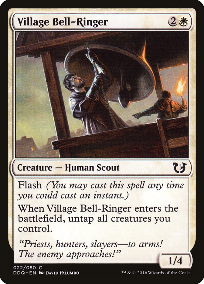 Village Bell-Ringer [Duel Decks: Blessed vs. Cursed] | Game Haven TX