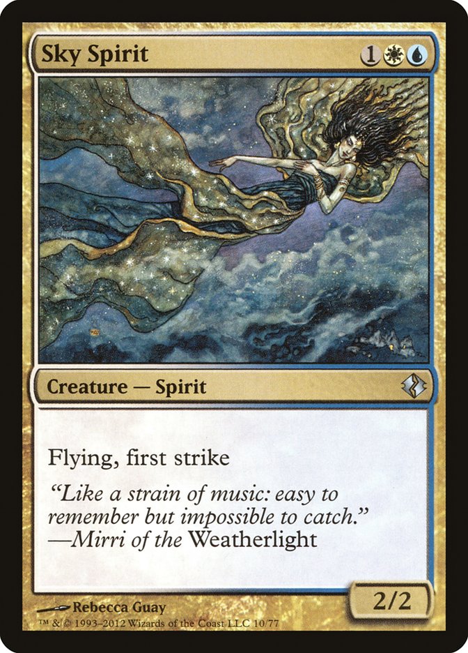 Sky Spirit [Duel Decks: Venser vs. Koth] | Game Haven TX