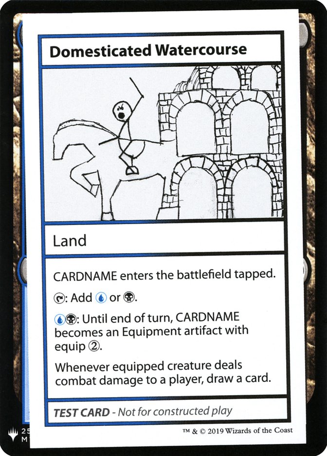 Domesticated Watercourse [Mystery Booster Playtest Cards] | Game Haven TX
