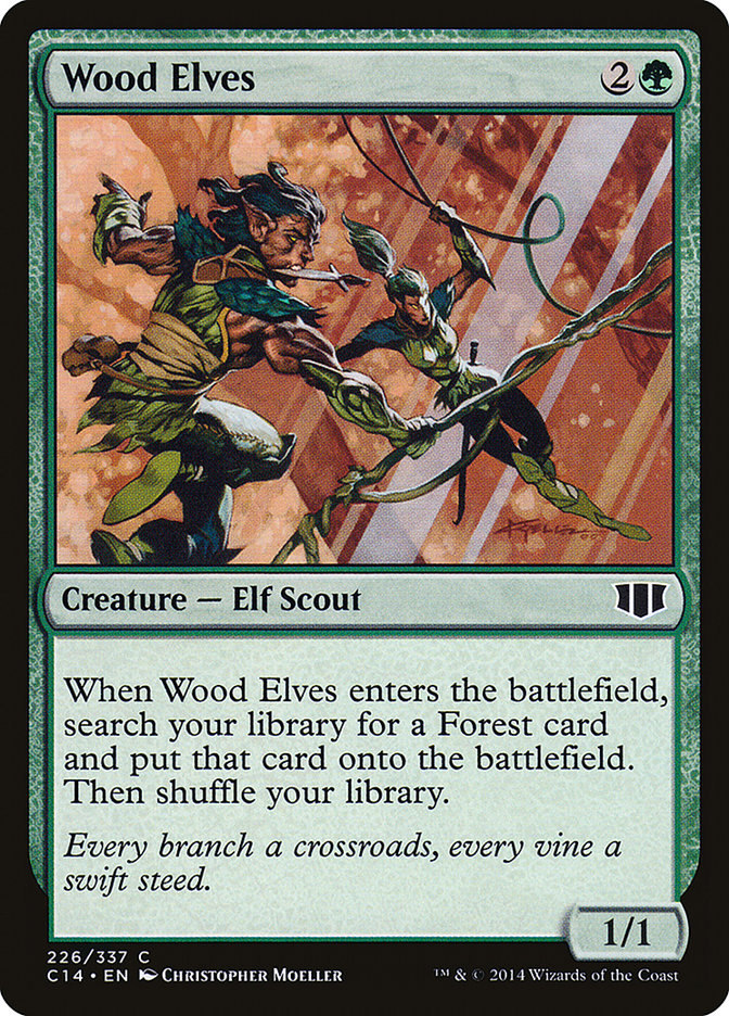 Wood Elves [Commander 2014] | Game Haven TX