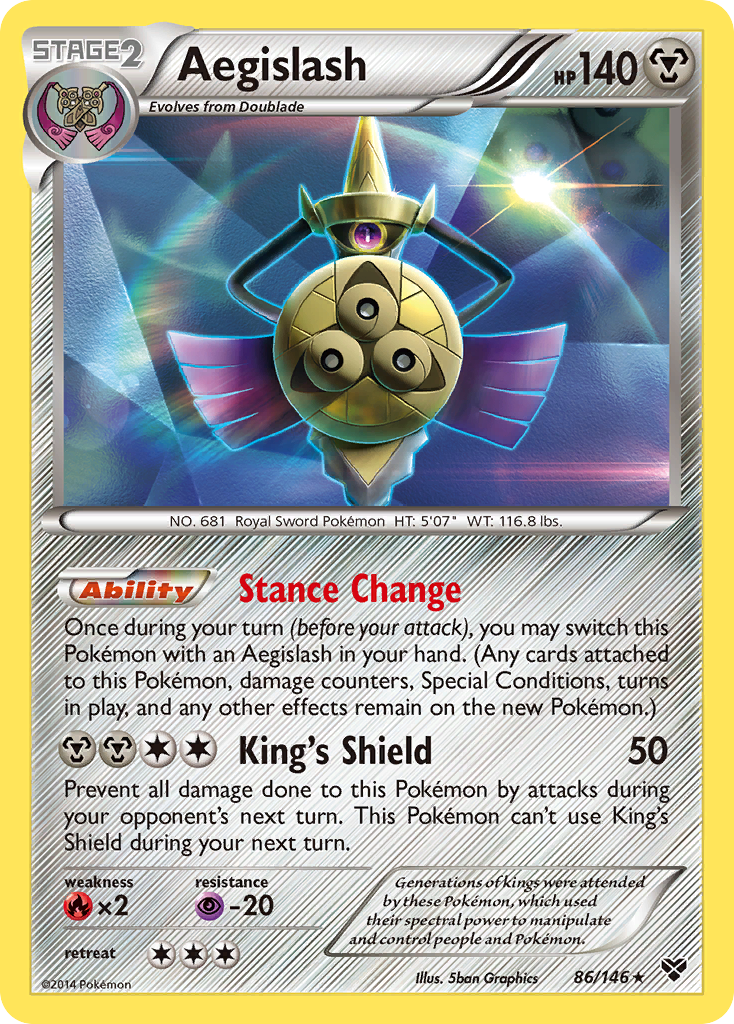 Aegislash (86/146) [XY: Base Set] | Game Haven TX